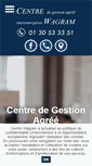 Mobile Screenshot of centrewagram.fr